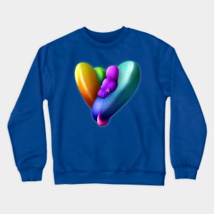 Rainbow Snake Crewneck Sweatshirt